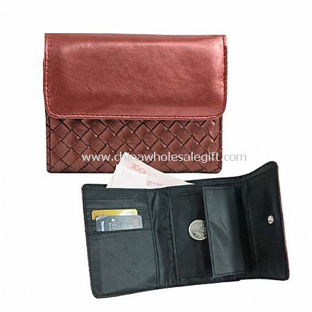 PVC gesponnen-Brieftasche