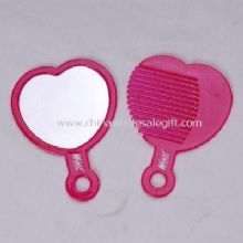 Cosmetic mirror and comb set images