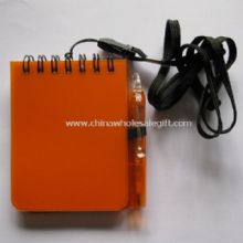 Notebook with ball pen and lanyard images