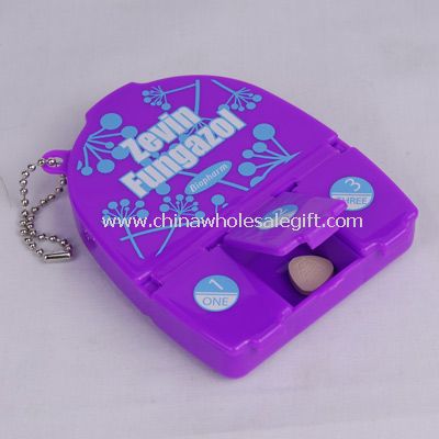 Pill Case with Keychain