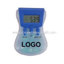 Podómetro con reloj y calorías images