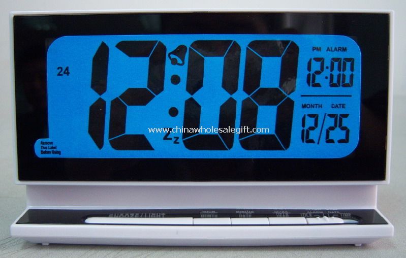 Smartlight lntelligent lcd clock