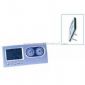 LCD ALARM CLOCK with THERMOMETER HYGROMETER small picture