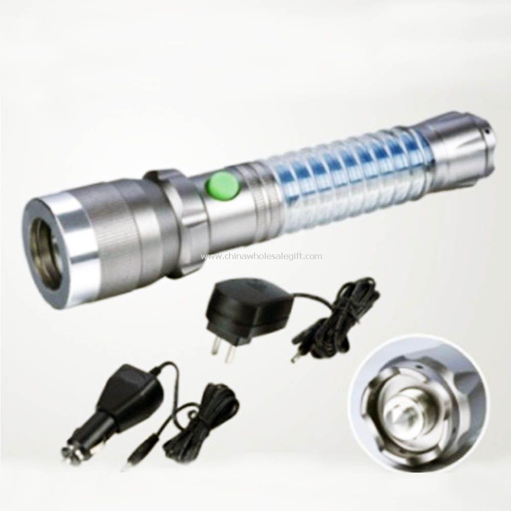 Aluminium Multi-function flashlight