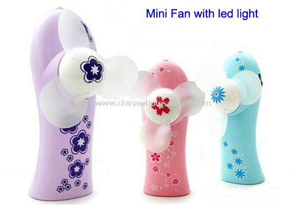 Mini Fan with LED Light