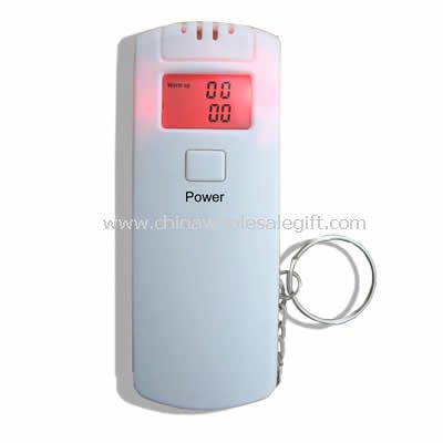 Alcohol Tester with red light backgroud