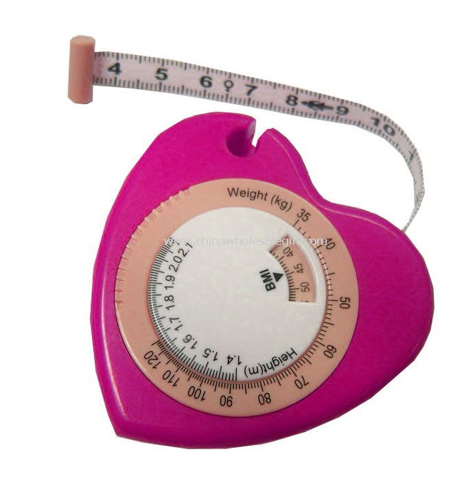 Heart BMI tape measure