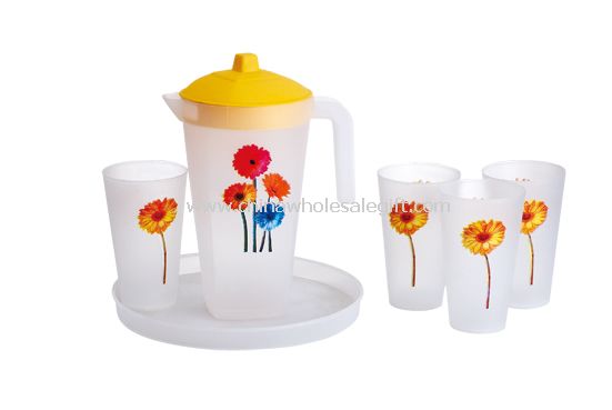 Plastic pitcher sets