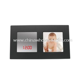 LED Mirror ceas şi photo frame