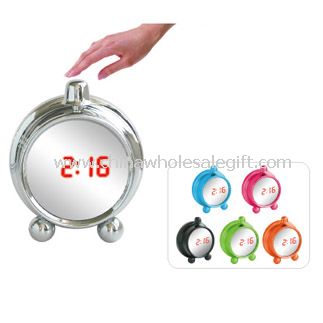 Mini LED mirror clock