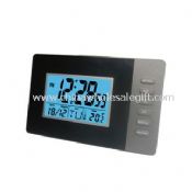 Radio Controlled Clock mit blauer LED Hintergrundbeleuchtung images