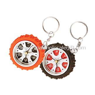 Keychain Tyre Alarm Clock