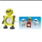 Mini Robot Alarm Clock with Pen holder small picture