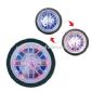 Tyre Wall Clock With Changing Color LED Light small picture