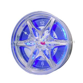 Wall Clock With LED Light