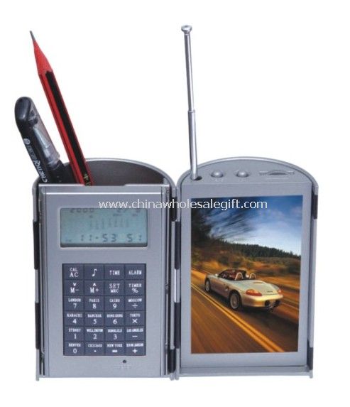 calculator and FM radio