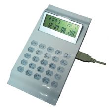 Modern Calculator LCD Calendar with USB HUB images