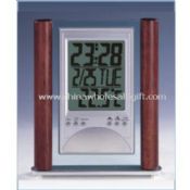 LCD alarm clock with calendar and Digital thermometer images