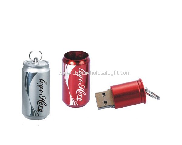 Cola palack alakú USB villanás hajt