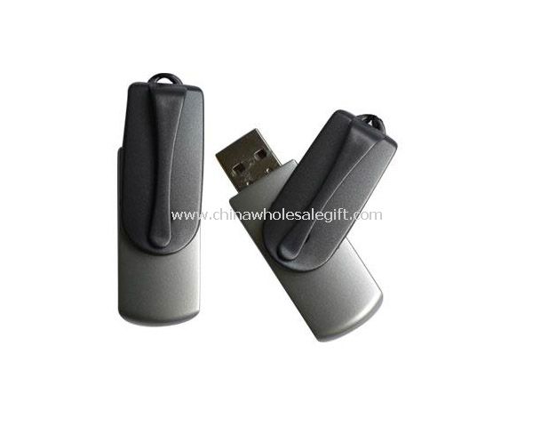 Swivel USB Flash Disk with Clip