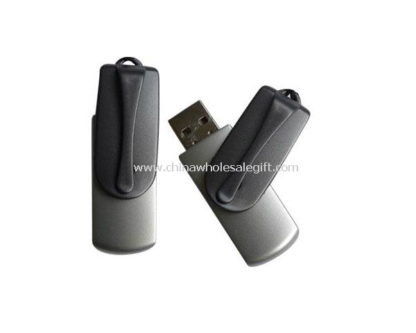 Swivel Flash USB Disk avec clip