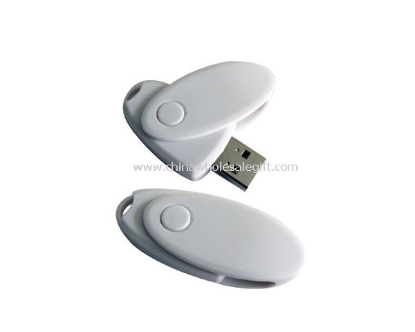 Swivel USB Flash Drive with Clip
