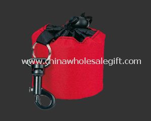 Plush Mini-duffle keyring bag