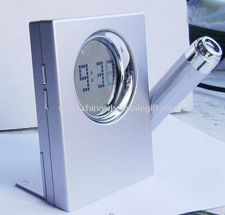 Desk LCD Clock with Projector