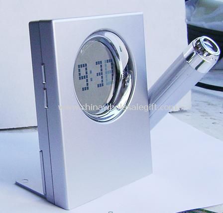 Orologio LCD scrivania con proiettore