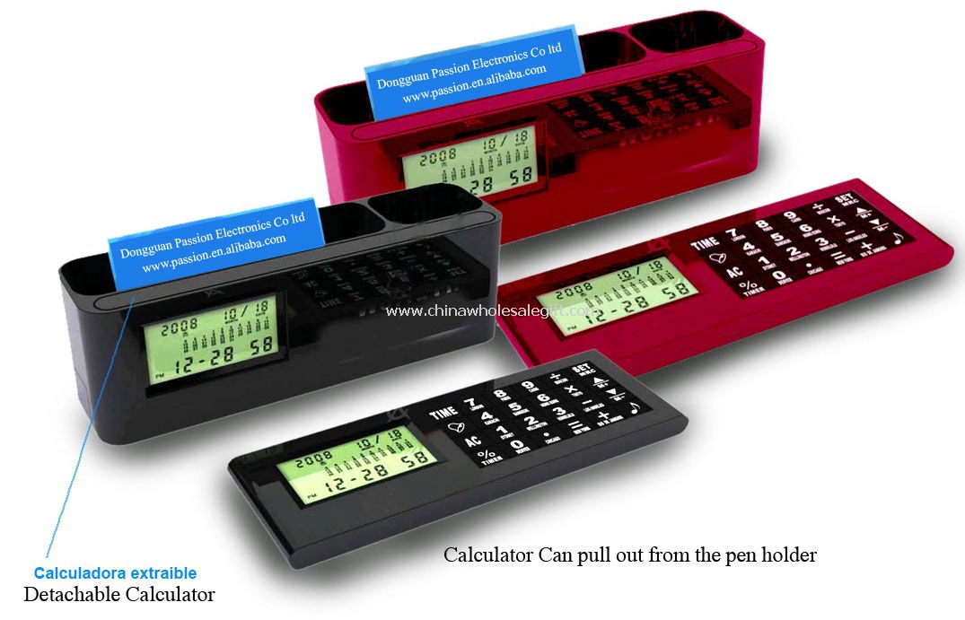 Suport stilou ceas cu Calculator