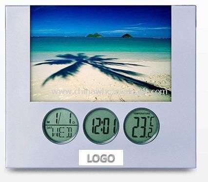 Photo Frame Calendar Clock