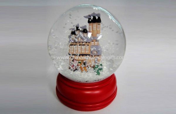 three dimensional glass globe