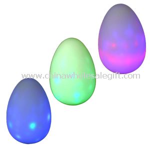 MĚKČENÉHO PVC LED svíčky vajíčko