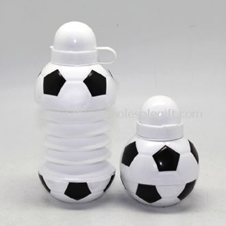 Sammenleggbare fotball vannflaske