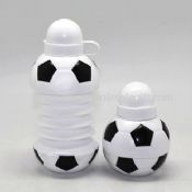 Sammenklappelig fodbold vandflaske images