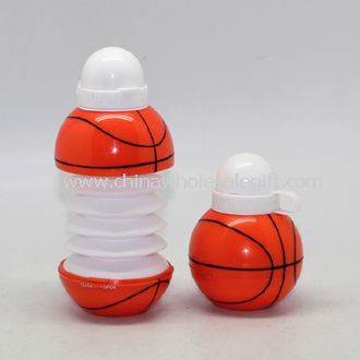 Láhev na vodu skládací basketbal