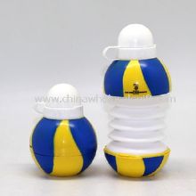 Bouteille d&#39;eau de Sport volley-ball pliable images
