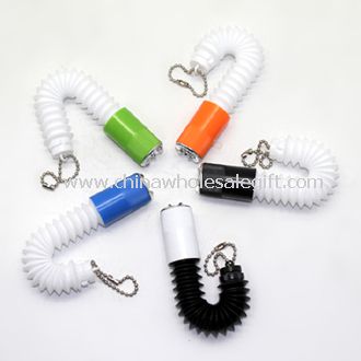 Collapsible LED Light Keychain