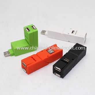 Fargerike bærbare USB HUB