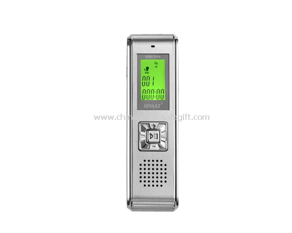 LCD-skærm Digital Voice Recorder