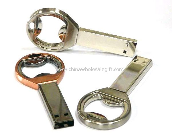 Kovový klíč tvar USB Flash disk