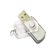 Transparent Swivel USB Flash Drive images