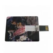Full color logo USB Credit Card Drive images