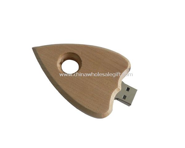 Unidade de memória Flash USB de madeira