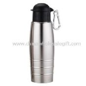 750 ml sports s/s water bottle with Carabiner images