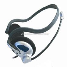 BACK-HANG STEREO HEADPHONE WITH MICROPHONE images