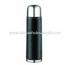 double wall s/s vacuum flask with PU outside images