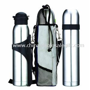 vacuum flask with pouch