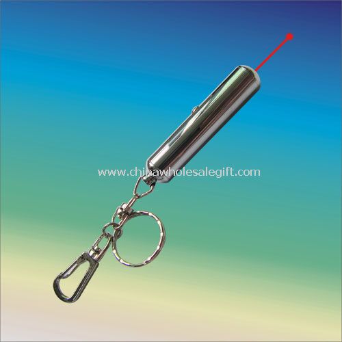 Keychain red laser pointer