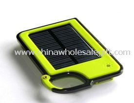 Mosquetão Mini carregador Solar